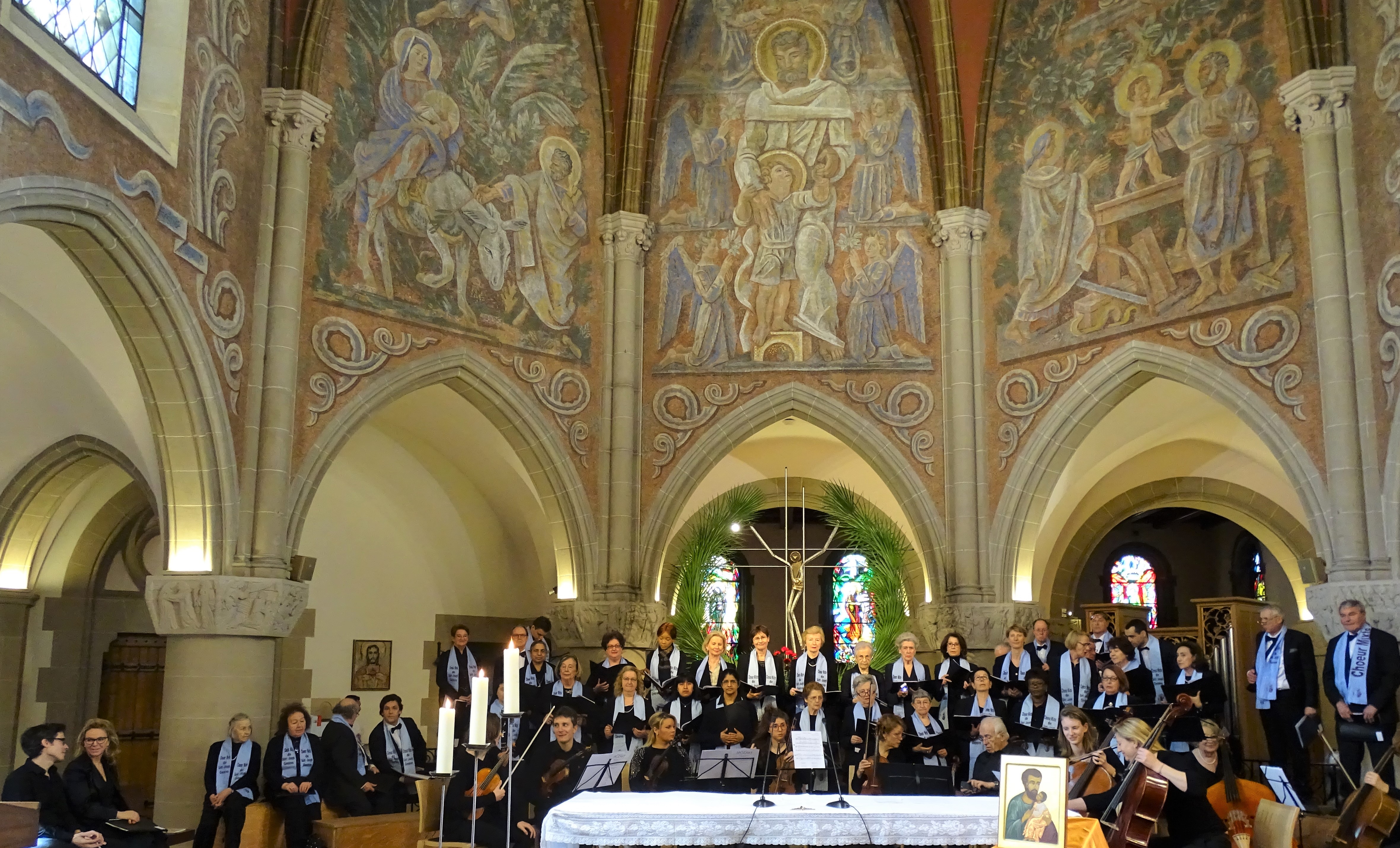 19 mars 2016 – Solennité de St. Joseph présidée par S.E. Mgr. Pierre Farine, Evêque auxiliaire